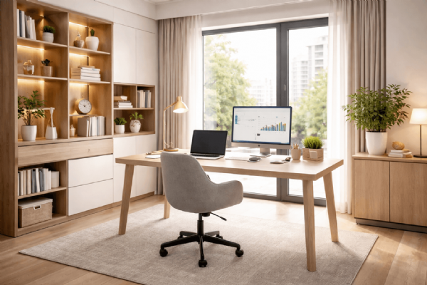 居家辦公空間怎麼規劃？裝潢設計與實用佈局完整指南